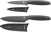 WMF Gourmet Gemüseschneider manuell mit Seilzug, 900ml & Touch Messerset 2-teilig, Küchenmesser mit Schutzhülle, Spezialklingenstahl antihaftbeschichtet, scharf, Kochmesser, Gemüsemesser, schwarz Bild 4