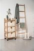 Badezimmerschrank ACINA mit 3 Stoffkörben, Akazienholz, Wenko Bild 4