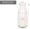 MamboCat Vorratsglas 6er Set Hansaflasche 250ml Deckel To 43 weiß, Glas Bild 5