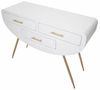 Dmora Konsole Spirit 110 x 40 x 80 cm Weiß, 20 kg Tragkraft Bild 5