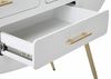 Dmora Konsole Spirit 110 x 40 x 80 cm Weiß, 20 kg Tragkraft Bild 4