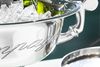 riess-ambiente Sektkühler CHAMPAGNE 65cm silber · Flaschenkühler für Wein, Sekt & Champagner, Aluminium · Getränkekühler in Pokal-Form · mit Standfuß & Aufschrift Bild 4
