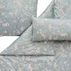 Estella Bettwäsche Estella Mako-Satin Bettwäsche 135x200 Sakura mint Kirschblüte Zweige, Mako-Satin, 2 teilig, für Sommer und Winter Bild 4