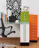 Bisley MultiDrawer™, 29er Serie, DIN A4, 10 Schubladen, Farbe lichtgrau Bild 2