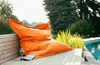 Kinzler S-10026/09 XXL Riesensitzsack, 140x180 cm, Sitzsack Outdoor Indoor, in vielen verschiedenen Farben, mit Innensack, orange Bild 2