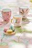 PiP Studio Tasse La Majorelle Tasse mit Untertasse pink 0,28 l Set2, Porzellan, Set/2 Cups & Saucers La Majorelle Pink 280ml Bild 2