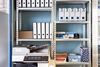 Simon Rack Schwerlastregal, 1800 x 800 x 300 mm, Bis 70 kg Belastbar, 5 Verstellbare Ablagen, Kellerregal, Lagerregal, Verzinkt - Ecoclick Bild 2