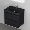 doporro Badmöbel-Set Mineraguss Waschbeckenunterschrank Badezimmer Soft-Close Lucca, Softclose-Funktion Bild 2