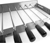 BBQ-Toro Grillspieß Edelstahl Grillaufsatz mit 9 Spießen, 56 x 26-40 cm, Motor links Bild 4
