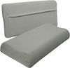 Traumschlaf Universal Bezug für Nackenstützkissen|S-M, Höhe 7-10 cm| silber Bild 2