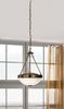 Eglo 82747 Hängelampe SAVOY Glas satiniert weiss E27 max. 2X40W H:110cm Ø31cm dimmbar Bild 4