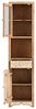 Hochschrank Delhi Mango massivum Bad-Schrank Badezimmer-Schrank Badmöbel Holzschrank Boho Landhaus braun Mangoholz massiv 45x185x35 cm Bild 5