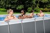 Bestway Steel Pro 56465 14812 l Gerahmter Pool Leiter Blau Grau 109 2 kg Bild 3