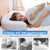 EGO HOME Memory-Schaum Kissen 65x40 cm gegen Nackenschmerzen - Ergonomisches Nackenkissen, Kopfkissen 40x65 cm, Nackenstützkissen für Seitenschläfer, Rückenschläfer, Bauchschläfer Bild 5