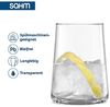 SAHM Weinglas Weingläser ohne Stiel 6er Set - Gläser Set 430 ml - Weißweingläser, 6-tlg, Glas, edles Weißweinglas Bild 2
