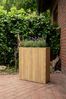 VIVANNO Pflanzkübel Raumteiler Sichtschutz Holz ELEMENTO Braun 64x25x75 cm Bild 5