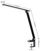 Prios Schreibtischlampe Tamarin, Enthalten, 1 x 13 W LED, universalweiß Bild 5
