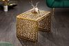 riess-ambiente Couchtisch ABSTRACT 50cm gold (Set, 2-St), Wohnzimmer · Metall · eckig · Modern Design Bild 5