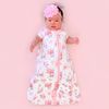 Mama Cheetah Baby Schlafsack, 0.5 TOG 100% Bio-Baumwolle, Ideal für den Sommer, Sommerschlafsack für Jungen und Mädchen, M (6-12 Monat) Bild 2