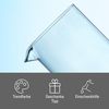 like. by Villeroy & Boch Like Glass Wasserkaraffe / Saftkrug 1 l - Ice Bild 4