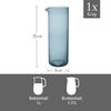 like. by Villeroy & Boch Like Glass Wasserkaraffe / Saftkrug 1 l - Ice Bild 3