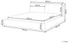 Wasserbett Stoff VINAY 160 x 200 cm Dunkelgrün Bild 3