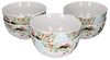 van Well Müslischale 6er Set Müslischale 14,5cm Weihnachtspanda Porzellan, Porzellan Bild 2