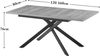 B&D home Esstisch Ausziehtisch LARS, X-Gestell, ausziehbar, 120-160cm, 4-6 Personen Bild 3