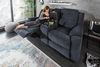 riess-ambiente Sessel HOLLYWOOD dunkelgrau - Kinosessel, Fernsehsessel, verstellbar, Wohnzimmer · Getränkehalter · Strukturstoff · Federkern · Modern Bild 5