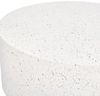 Garten Couchtisch Beton weiß Terrazzo Optik rund ⌀ 90 cm TREZZO Bild 4