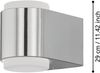 Eglo 95079 LED Wandleuchte BRIONES Up & Downlight 2-flammig EDELSTAHL Bild 4