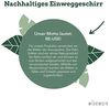 wisefood Einwegteller Palmblatt-Teller, rund, Ø 23 x 2,5 cm, (25 St) Bild 2