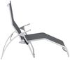 Kettler Bäderliege Tampa Aluminium silber/Outdoorgewebe anthrazit ergonomische Sonnenliege kippbar Bild 5