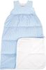 Tavolinchen Babyschlafsack Daunenschlafsack\"Streifen klassisch\" Kinderschlafsack - bleu - 130cm Bild 2