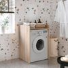 KOMTO Waschmaschinenumbauschrank Mozi Waschmaschine Schrank Bild 2