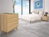 loft24 Nachtschrank Caitlin Nachttisch mit 2 Schubladen, MDF, Skandinavisches Design Bild 5