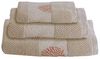 Handtuch Set 3 Stück Ibiza Beige Bild 1
