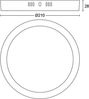 Philips LED Einbauspot Slim Surface DL252 12W 2700K rund sw- Bild 3