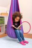 La Siesta 'JOKI Lilli' Kinder-Hängehöhle Bio-Baumwolle inkl. Befestigungsset, lila/pink Bild 3