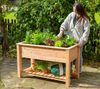 Westmann Lärchenholz Hochbeet Emily mit Ablage | Bild 3