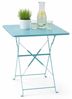 Bistrotisch Klapptisch Campingtisch Balkontisch Türkis B60xH71cm Bild 2