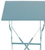 Bistrotisch Klapptisch Campingtisch Balkontisch Türkis B60xH71cm Bild 5