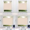 Sanfree Plissee Klemmfix Plisseerollo ohne Bohren Creme B80 x H130cm inkl. Klemmträger Blickdicht und lichtdurchlässig Jalousie Faltrollo Sichtschutz und Sonnenschutz Rollo für Fenster & Tür Bild 5