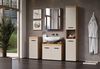 welltime Badmöbel-Set Isera, (4-St), Set mit Hochschrank, Waschbeckenunterschrank, Standtyp, Spiegelschrank Bild 3