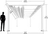 Paragon Outdoor Aluminium Pergola Florida 1111 | Bild 3