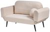 Schlafsofa 2-Sitzer DOROTEA Bouclé Beige Bild 5