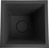 ONDIS24 Pflanzkübel Pflanzkübel Blumenkübel Blumentopf Vulkan 40, Gestein/Basalt/Graphit Optik mit Wasserspeicher Bild 4