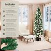 tectake Künstlicher Weihnachtsbaum Künstlicher Christbaum in Grün Tannenbaum Dekoration, Undekorierter/Unbeleuchteter Baum, verschiedene Größen, künstlich in Grün, mit dichten Nadeln Bild 2