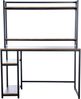 CLP Schreibtisch Billings mit Stauraum,schwarz/braun Bild 5