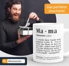 MoonWorks Tasse Kaffee-Tasse Mama Definition Dictionary Wörterbuch Duden Geschenk für Mama Mutter MoonWorks®, Keramik Bild 4